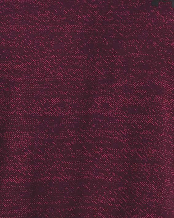 UA Tech Vent Jacquard SS in Maroon image number 0