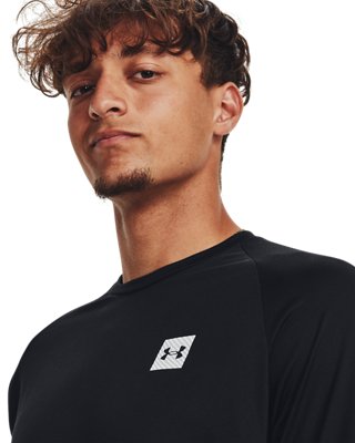 Men's UA Tech&trade; Print Fill Long Sleeve image number 3