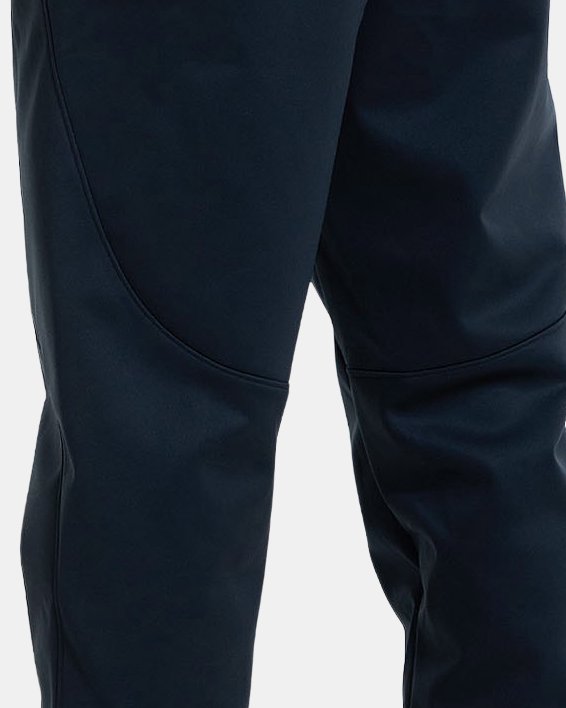 Men's UA Unstoppable Bonded Tapered Pants in Black image number 1