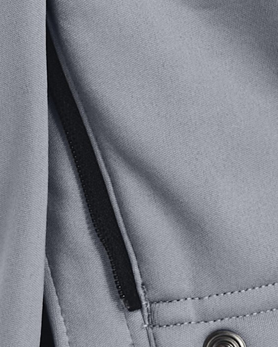 Men's UA Unstoppable Bonded Tapered Pants, Gray, pdpMainDesktop image number 3