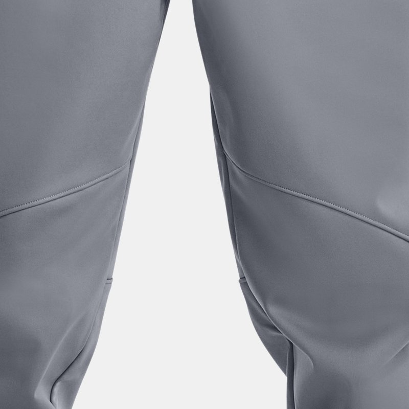 Pantaloni Under Armour Unstoppable Bonded Tapered da uomo Acciaio / Nero XL
