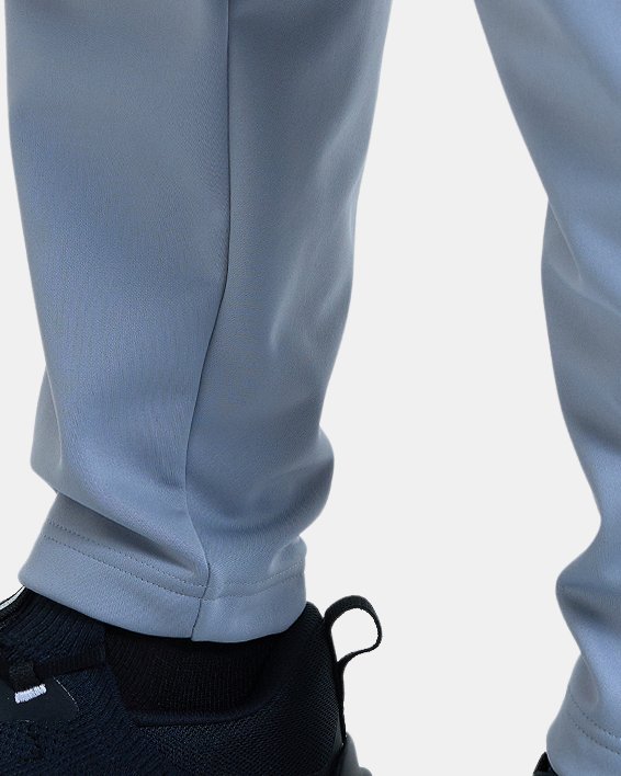 Men's UA Unstoppable Bonded Tapered Pants in Gray image number 3