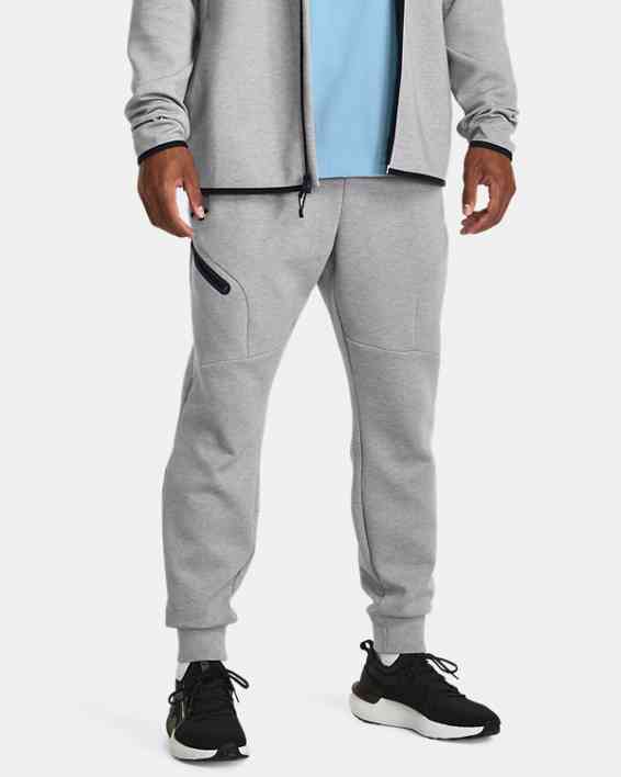 Men's Workout Pants, Joggers & Sweatpants - Loose Fit in Gray for Training  | Under Armour