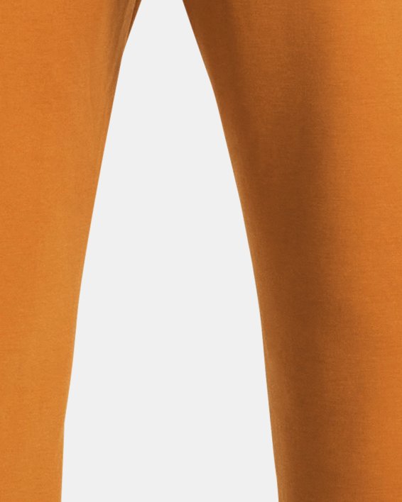 กางเกงจ๊อกเกอร์ผ้าฟลีซ UA Unstoppable สำหรับผู้ชาย in Orange image number 1
