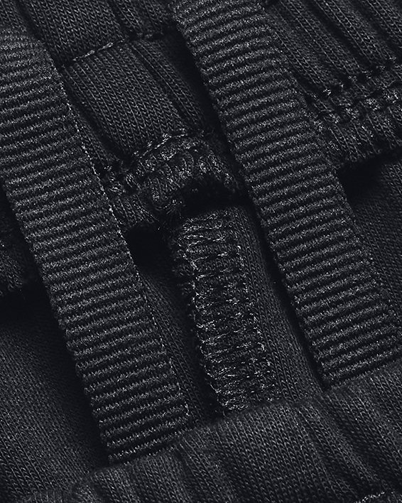 Shorts UA Unstoppable Fleece da uomo, Black, pdpMainDesktop image number 4