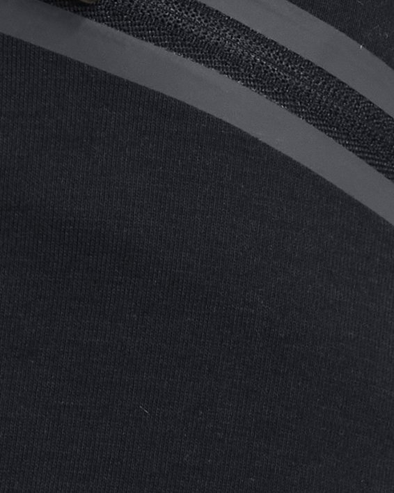 Men's UA Unstoppable Fleece Shorts in Black image number 3