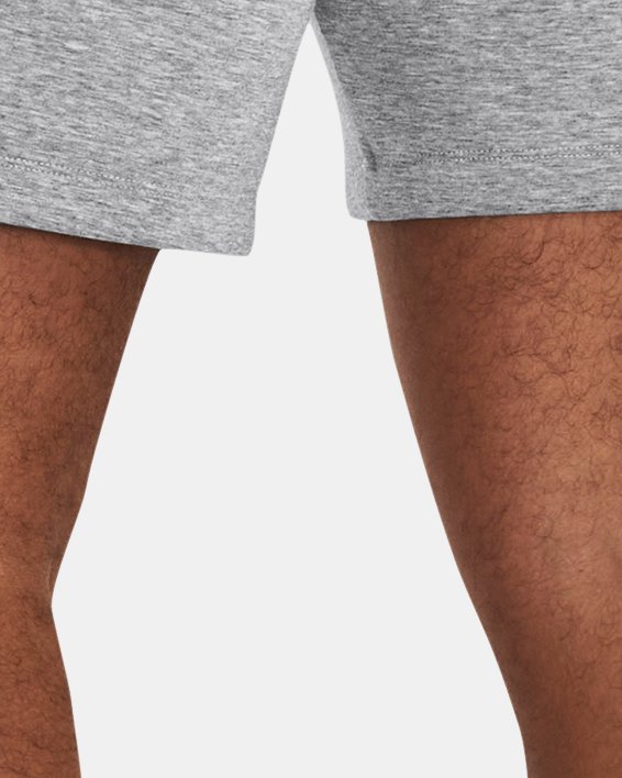 Men's UA Unstoppable Fleece Shorts, Gray, pdpMainDesktop image number 1