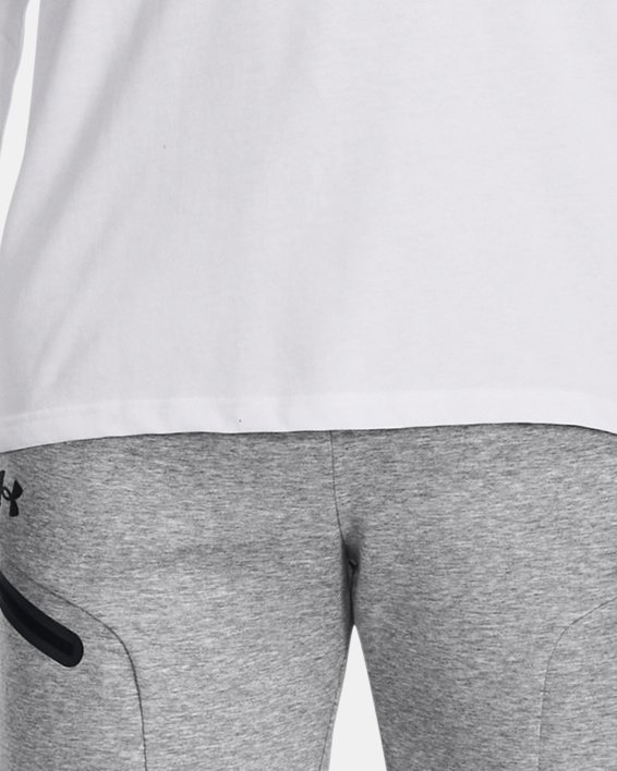 Men's UA Unstoppable Fleece Shorts, Gray, pdpMainDesktop image number 2