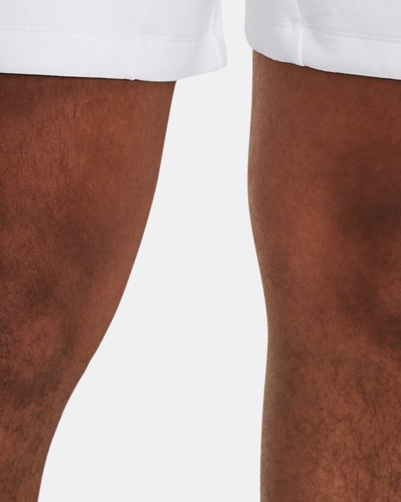 Men's UA Unstoppable Fleece Shorts in White image number 0