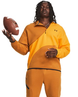 UA Unstoppable Fleece, Orange, pdpMainDesktop image number 3