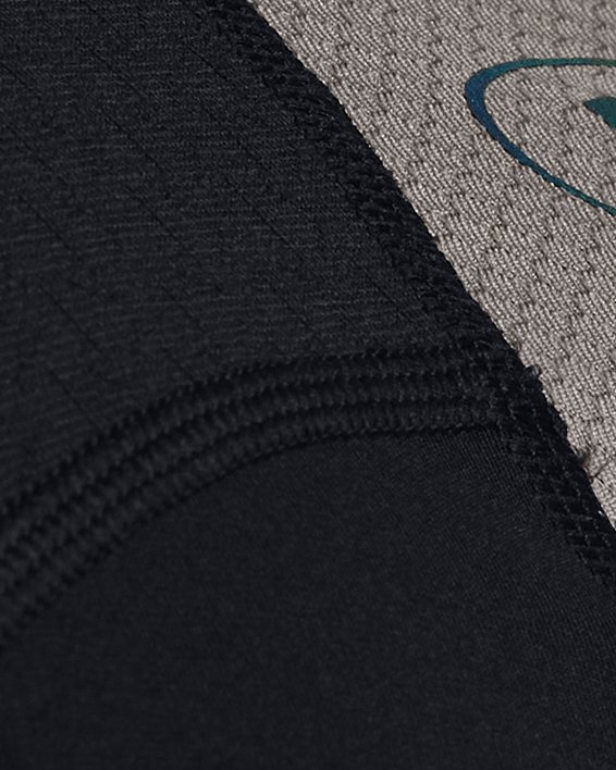 Men's UA RUSH™ SmartForm 2.0 Short Sleeve, Black, pdpMainDesktop image number 3