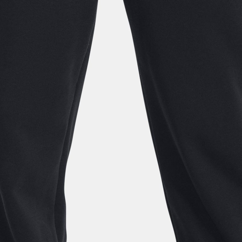 Women's  Under Armour  Heavyweight Terry Joggers Black / White XS