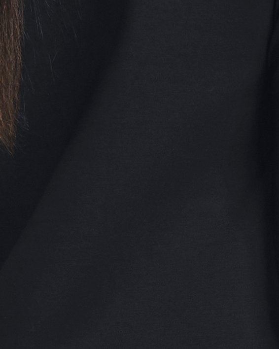Haut à col ras du cou UA Unstoppable Fleece pour femme, Black, pdpMainDesktop image number 1