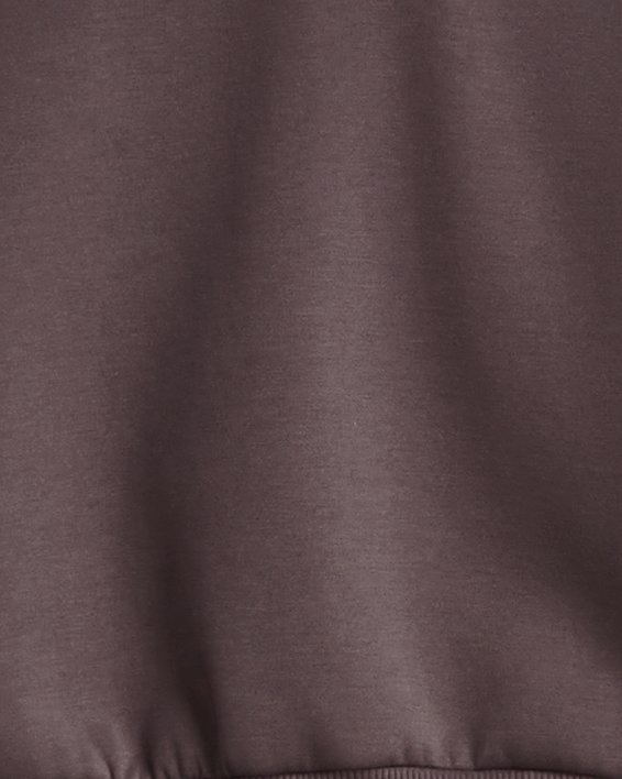 Parte de arriba con cremallera completa UA Unstoppable Fleece para mujer, Gray, pdpMainDesktop image number 1