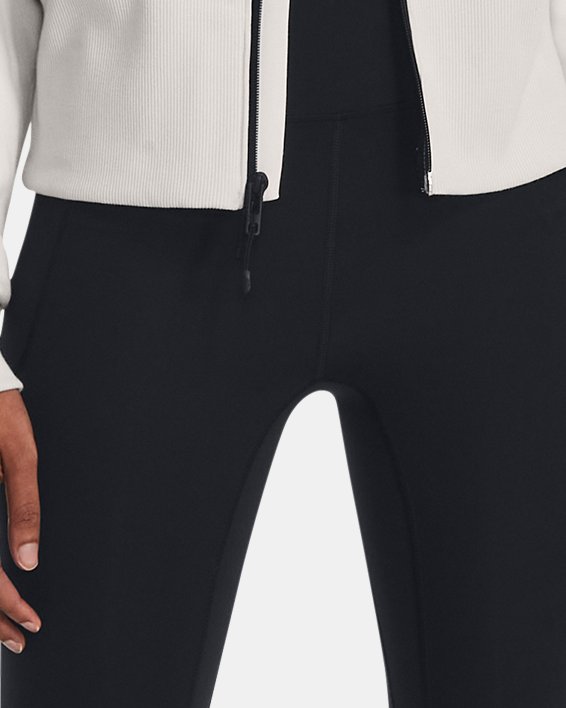 UA Unstoppable Fleece mit durchgehendem Zip für Damen, White, pdpMainDesktop image number 2