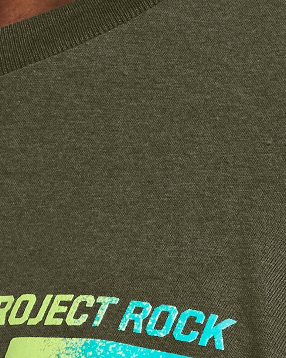 Maglia a maniche lunghe Project Rock Brahma da uomo, Green, pdpMainDesktop image number 3
