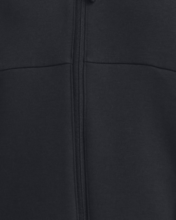 Parte de arriba con cremallera completa UA Unstoppable Fleece para mujer, Black, pdpMainDesktop image number 0