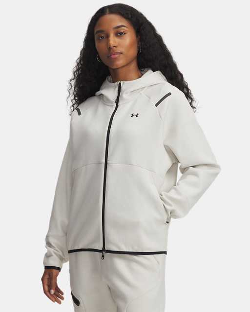 UA Unstoppable Fleece mit durchgehendem Zip für Damen UA Unstoppable Fleece mit durchgehendem Zip für Damen