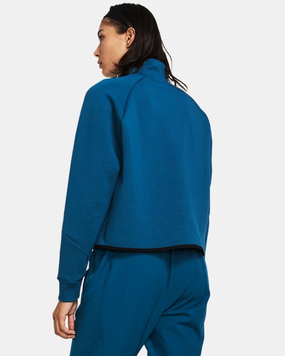 Women's UA Unstoppable Fleece Crop ¼ Zip
