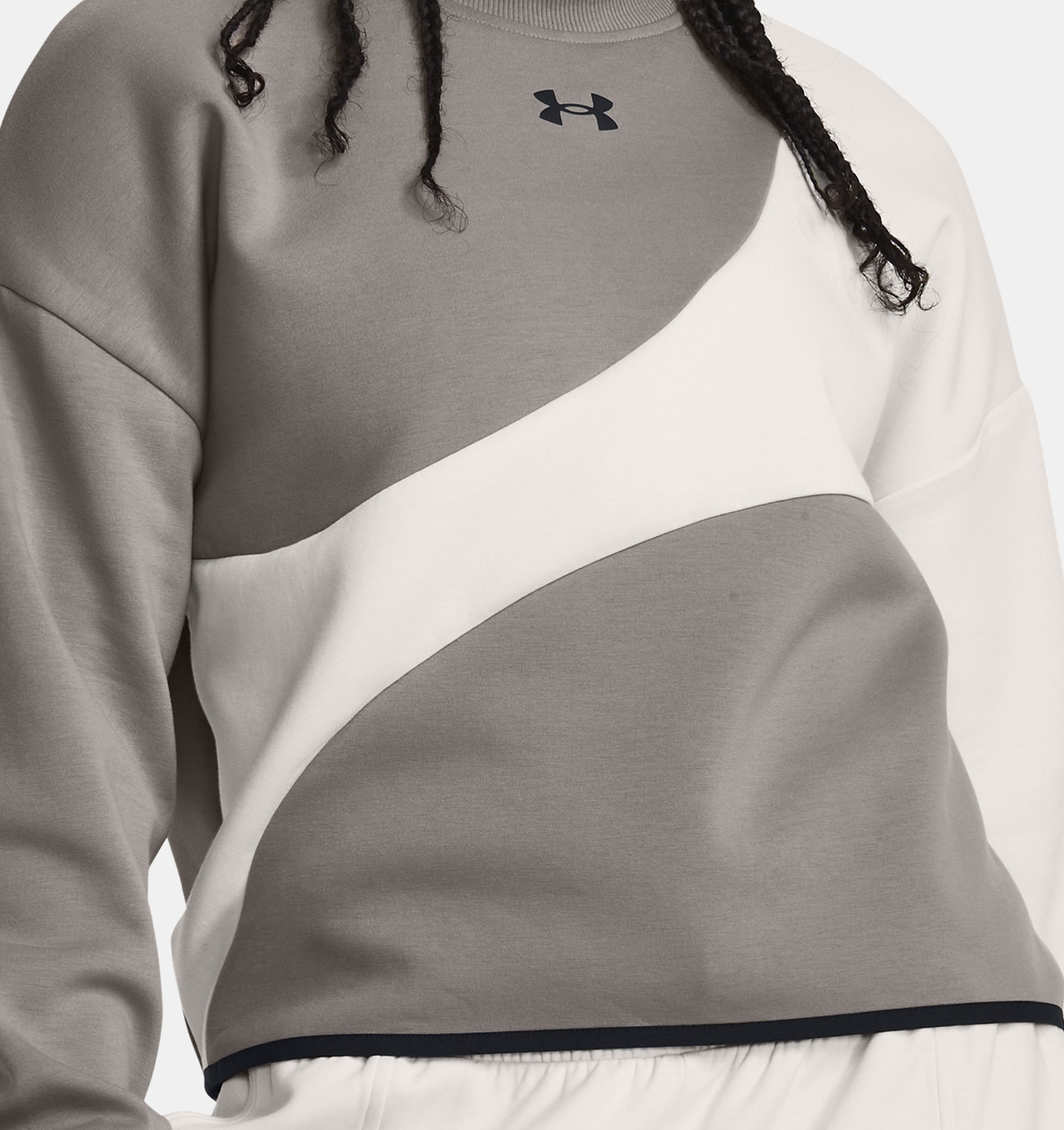 Sudadera Under Armour Mujer Gris Unstoppable 1328832012