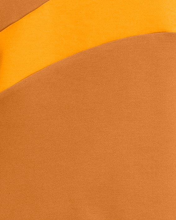Damesshirt UA Unstoppable Fleece met ronde hals, Orange, pdpMainDesktop image number 0