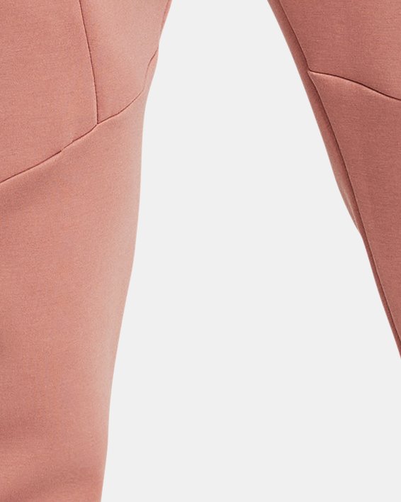 Pantalones de entrenamiento UA Unstoppable Fleece para mujer, Pink, pdpMainDesktop image number 0