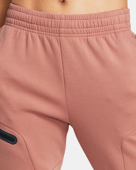 Pantalon de jogging UA Unstoppable Fleece pour femme, Pink, pdpMainDesktop image number 2