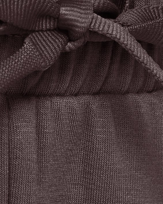 Women's UA Unstoppable Fleece Split Pants, Gray, pdpMainDesktop image number 3