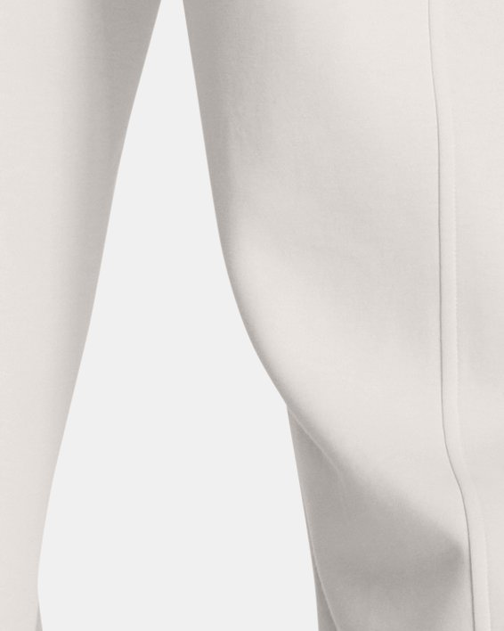 Pantalon fendu UA Unstoppable Fleece pour femme, White, pdpMainDesktop image number 1