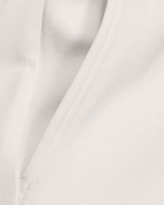 Women's UA Unstoppable Fleece Split Pants in White image number 5