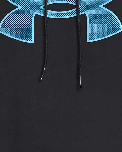 Sweatshirt Under Armour UA Rival Fleece Big Logo Hoodie Mod Gray Light  Heather--Black - Fútbol Emotion