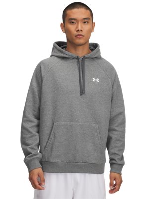 UA Rival Fleece, Gray, pdpMainDesktop image number 0