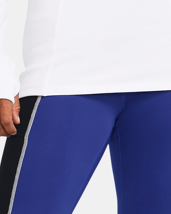 Women's UA Train Cold Weather Leggings in Blue image number 2