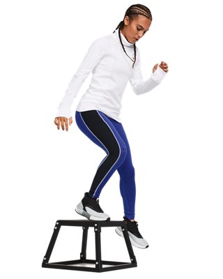 Leggins UA Train Cold Weather para mujer, Blue, pdpMainDesktop image number 3