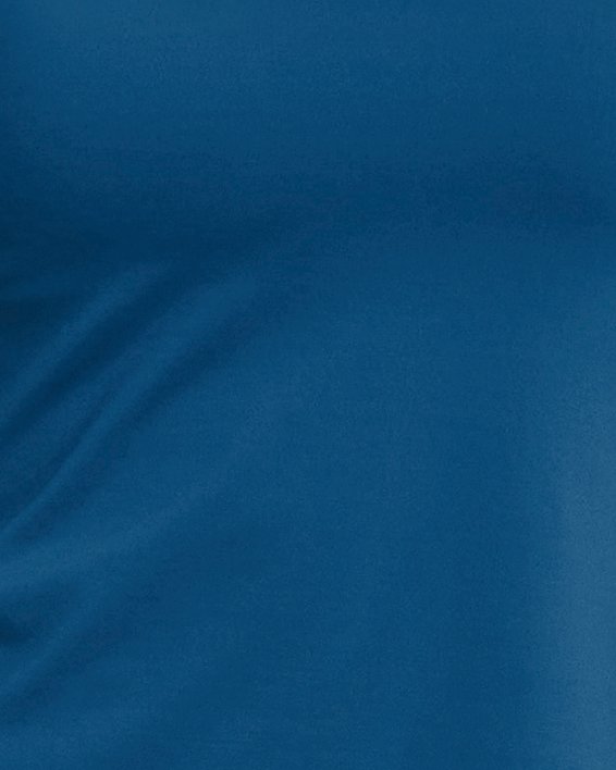 Damen UA RUSH™ Oberteil mit Netzstoff, kurzärmlig, Blue, pdpMainDesktop image number 0