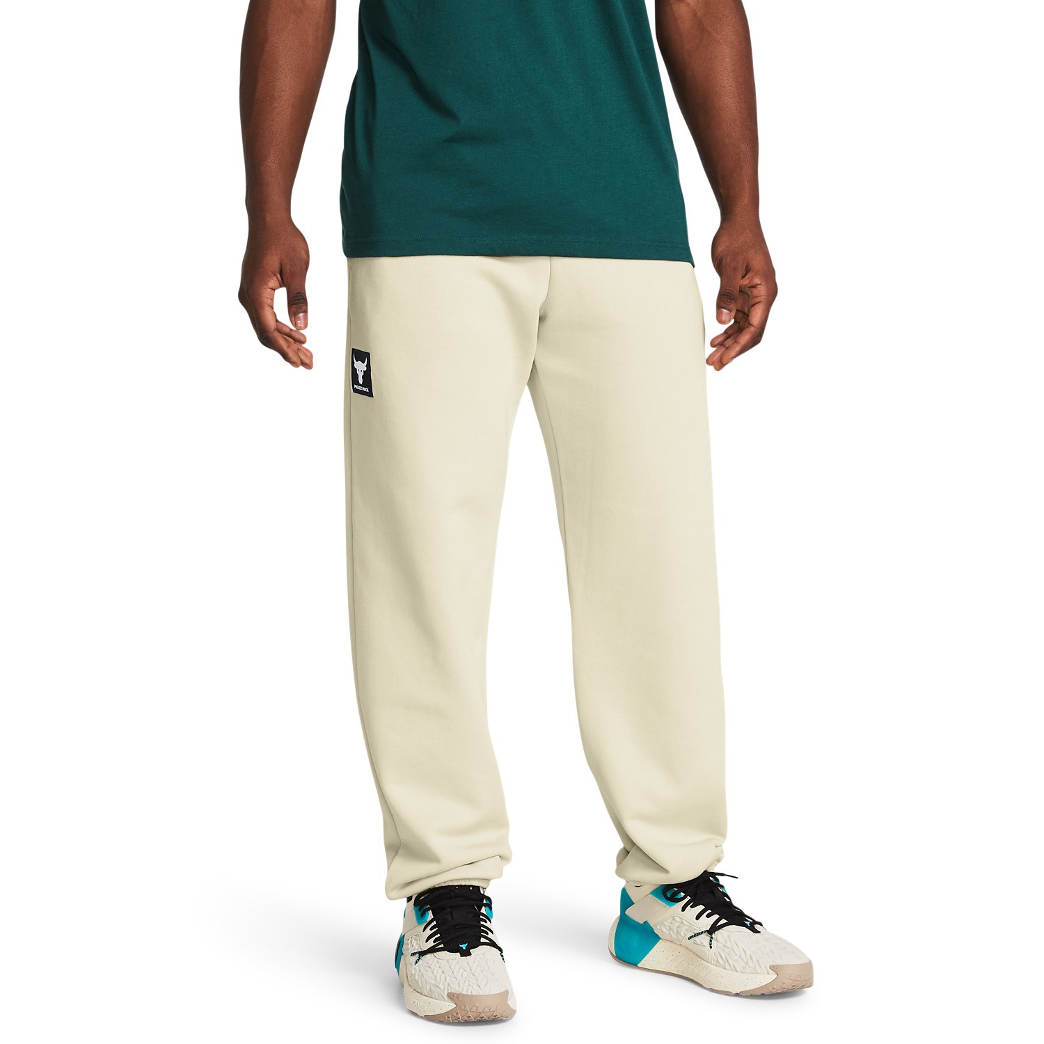 Men s Project Rock Heavyweight Terry Joggers Under Armour UK