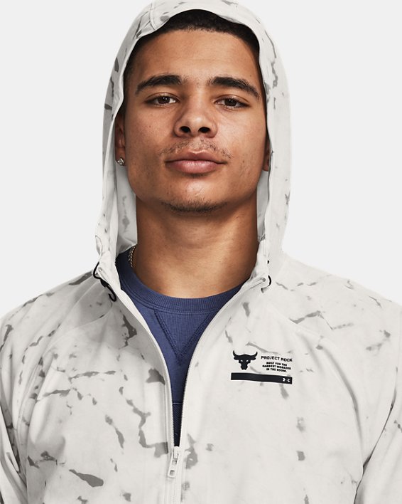 Under Armour Men's Project Rock Unstoppable Printed Jacket. 4