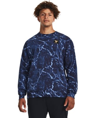 Haut &agrave; col ras du cou Project Rock Rival Fleece pour homme