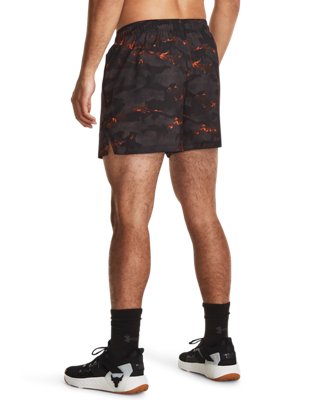 Shorts Project Rock Veterans Day Woven para hombre, Black, pdpMainDesktop image number 1