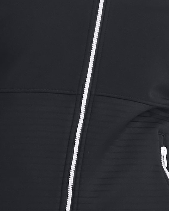 Damesshirt UA Storm Daytona met volledige rits, Black, pdpMainDesktop image number 0