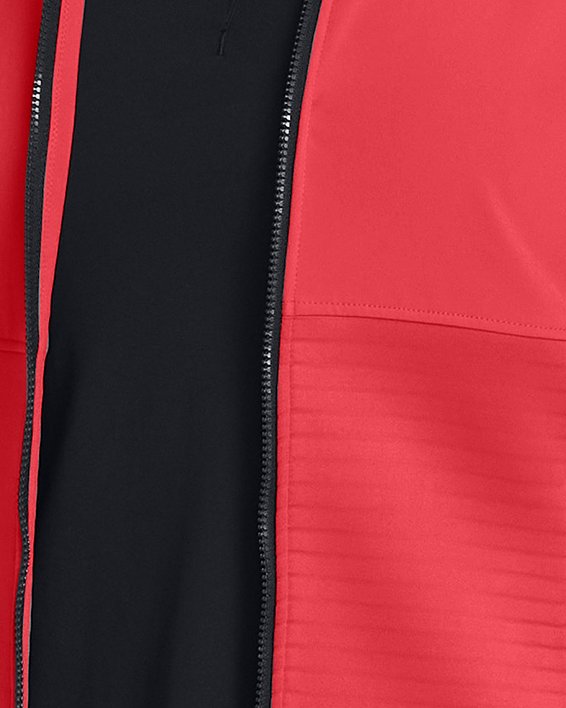 Haut entièrement zippé UA Storm Daytona pour femme, Red, pdpMainDesktop image number 0