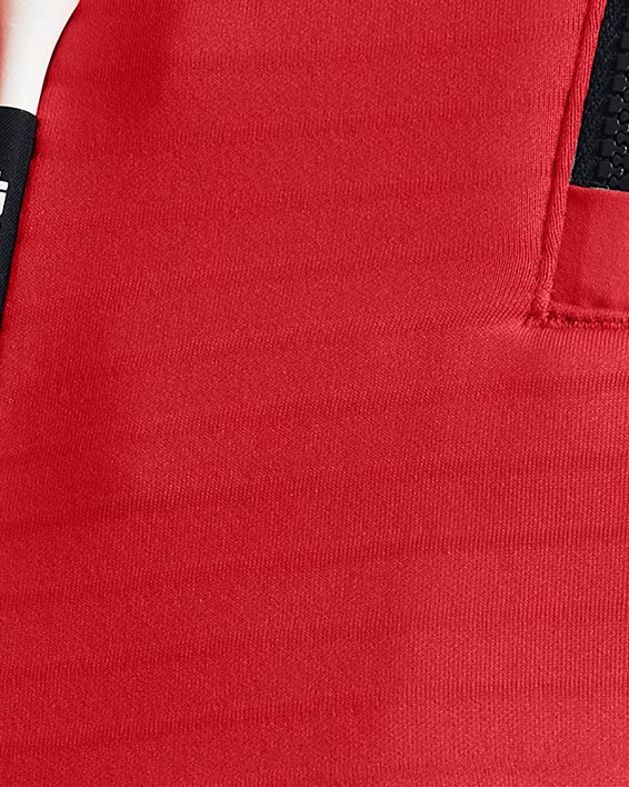 Haut entièrement zippé UA Storm Daytona pour femme, Red, pdpMainDesktop image number 2