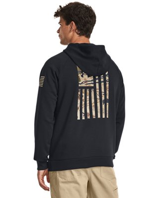 Men's UA Freedom Rival Fleece Flag Hoodie | Under Armour