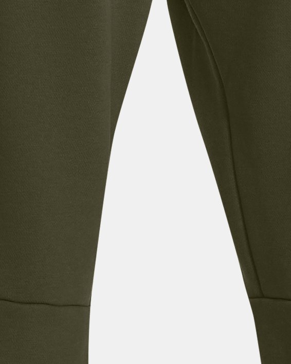 Men's Project Rock Heavyweight Terry Pants in Green image number 1