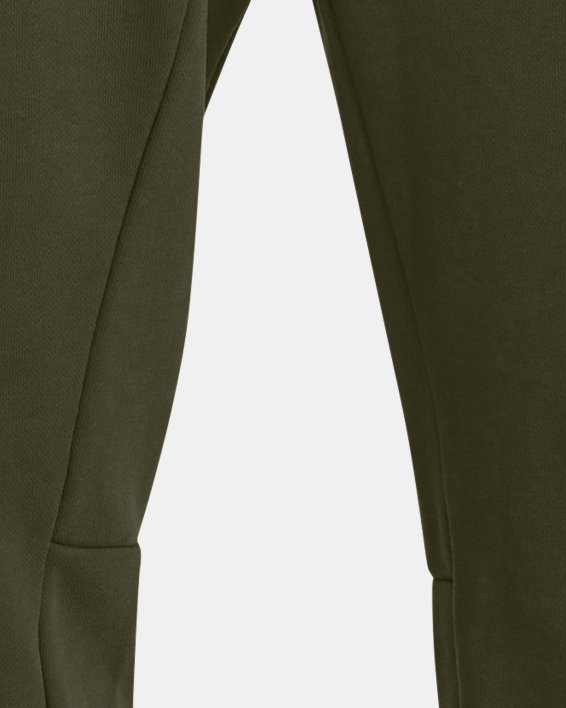 Men's Project Rock Heavyweight Terry Pants in Green image number 0