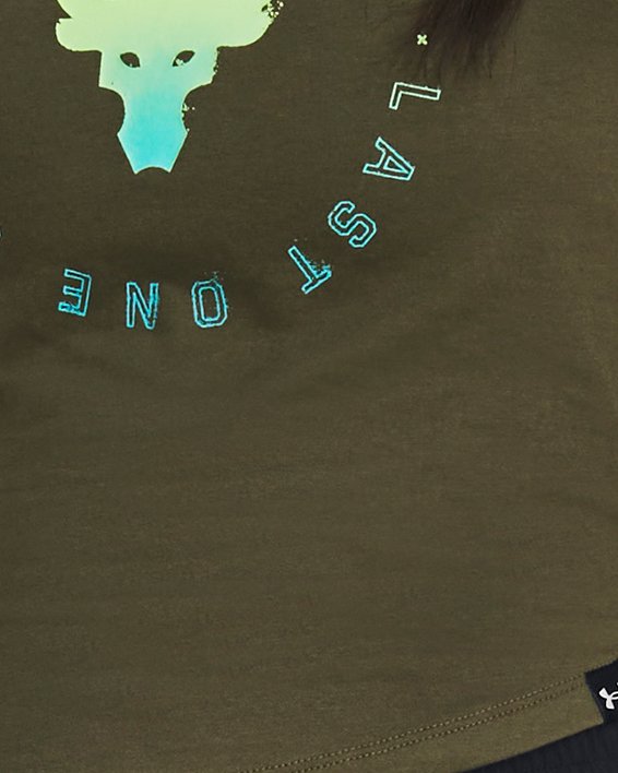 Tee-shirt à manches courtes Project Rock Night Shift pour femme, Green, pdpMainDesktop image number 0