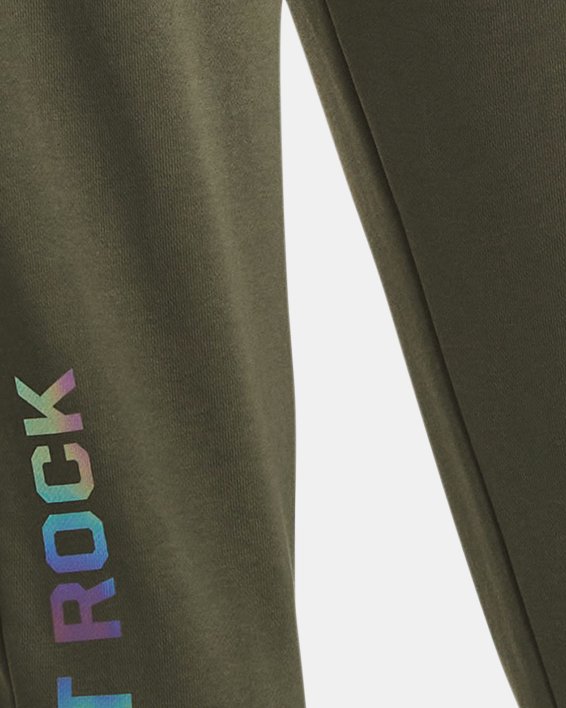 Project Rock Heavyweight Hose aus French-Terry für Damen, Green, pdpMainDesktop image number 1