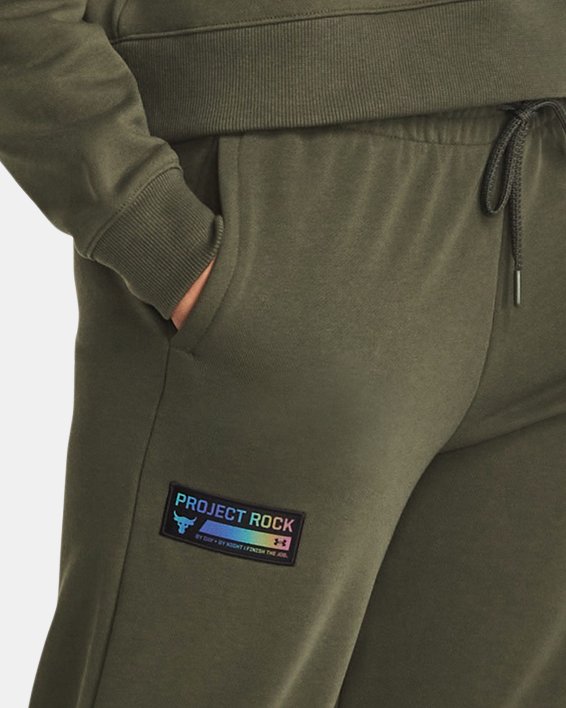 Pantalon en polaire épais Project Rock pour femme, Green, pdpMainDesktop image number 2