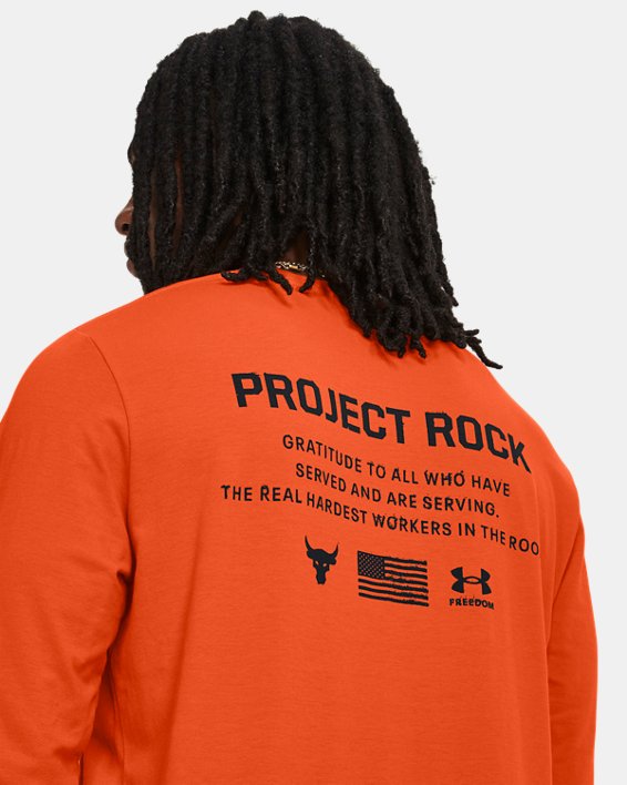 Under Armour Men's Project Rock Veterans Day By Sea Long Sleeve. 4