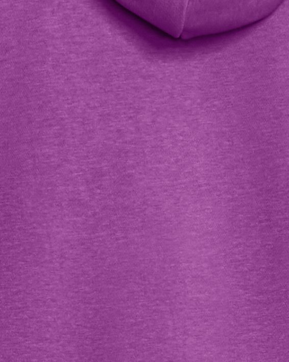 Women's UA Rival Fleece Oversized Hoodie, Purple, pdpMainDesktop image number 1